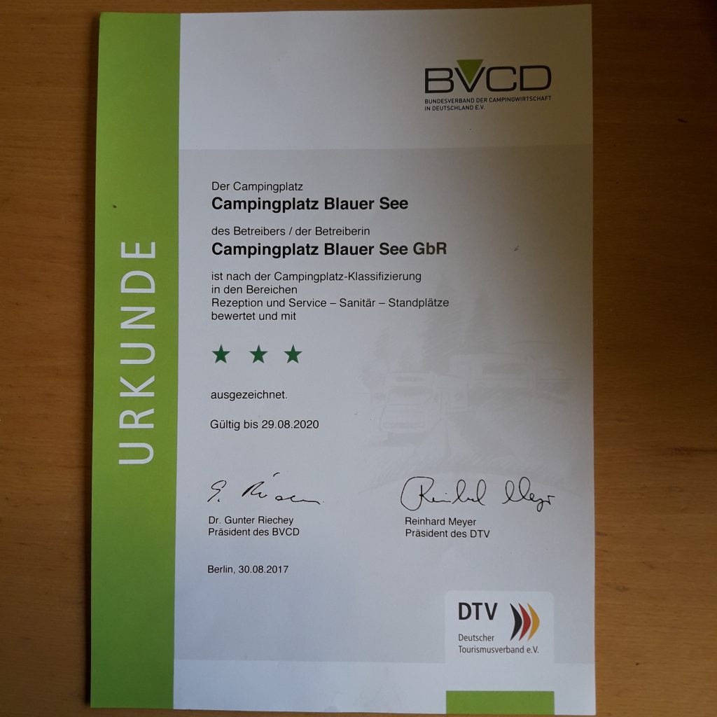 Zertifizierungen, Auszeichnungen & Mitgliedschaften: BVCD *** Zertifizierung 2020